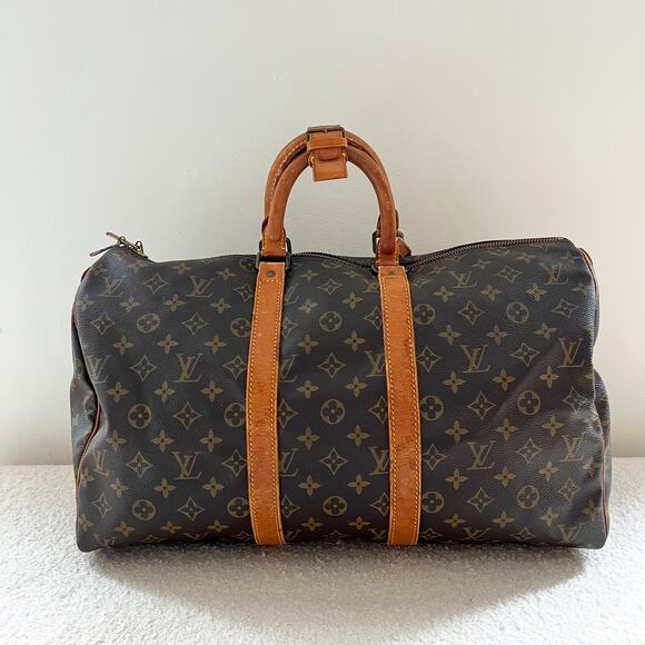 Louis Vuitton Keepall 45 Monogram Duffel Bag VI 881 - Picture 2 of 10